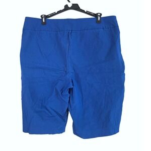 Grace The Perfect Fit Blue Capri Shorts Womens Plus Size